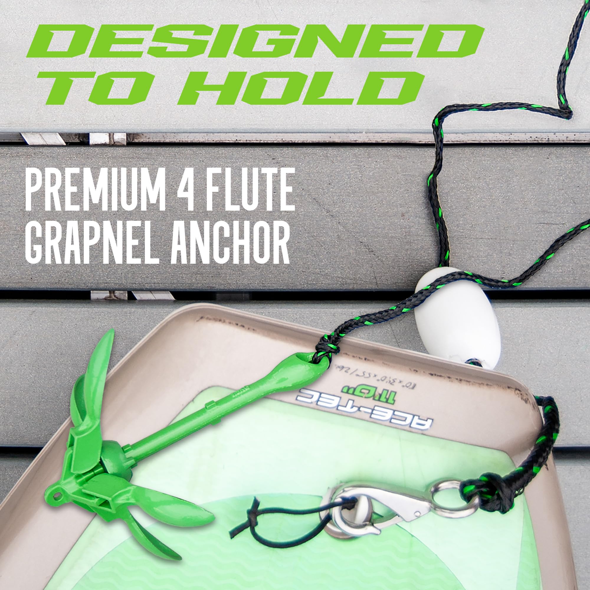 Gradient Fitness stainless steel carabiner attached for quick secure connection benefit