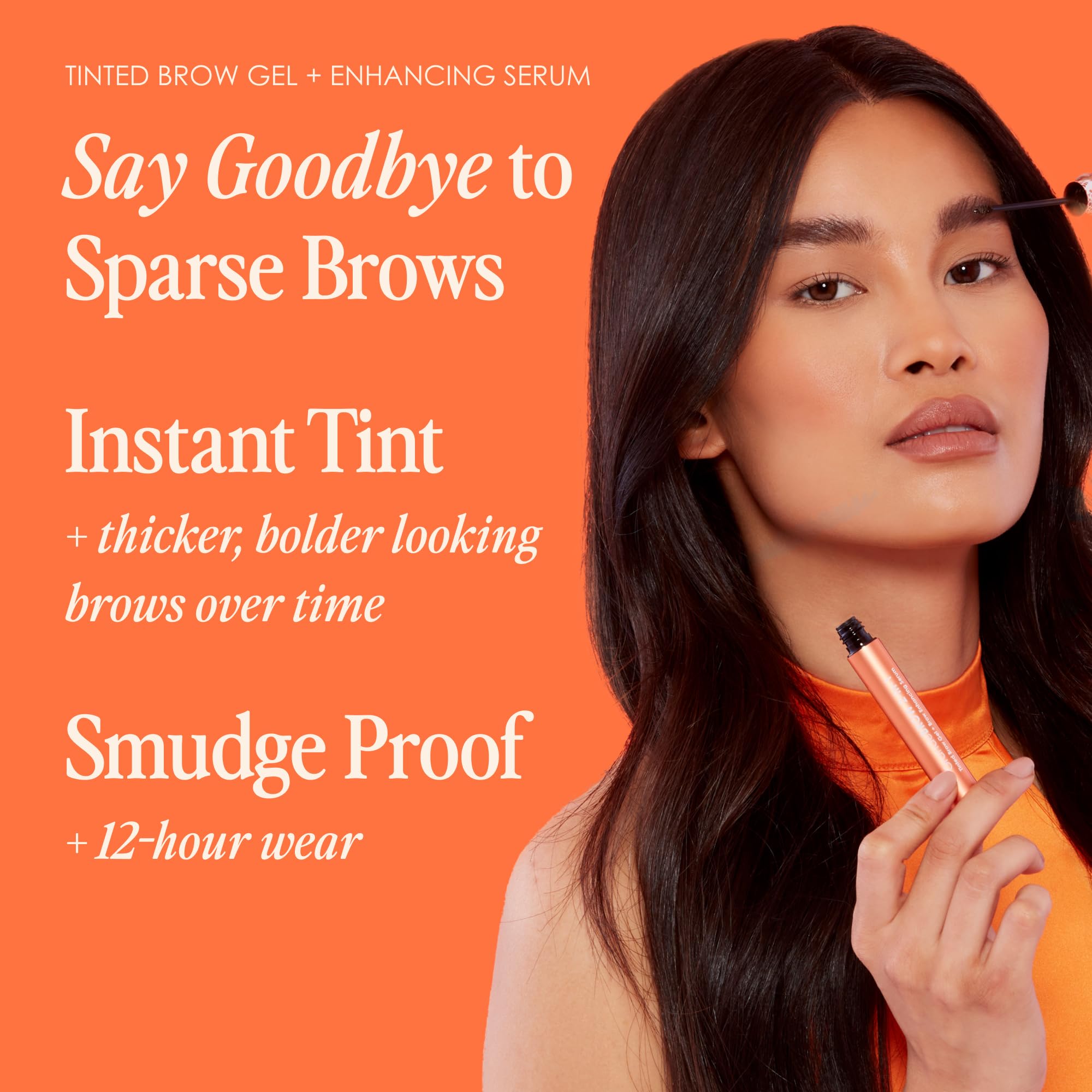 Grande Cosmetics GrandeBROW gel texture with mini fibers for visible volume