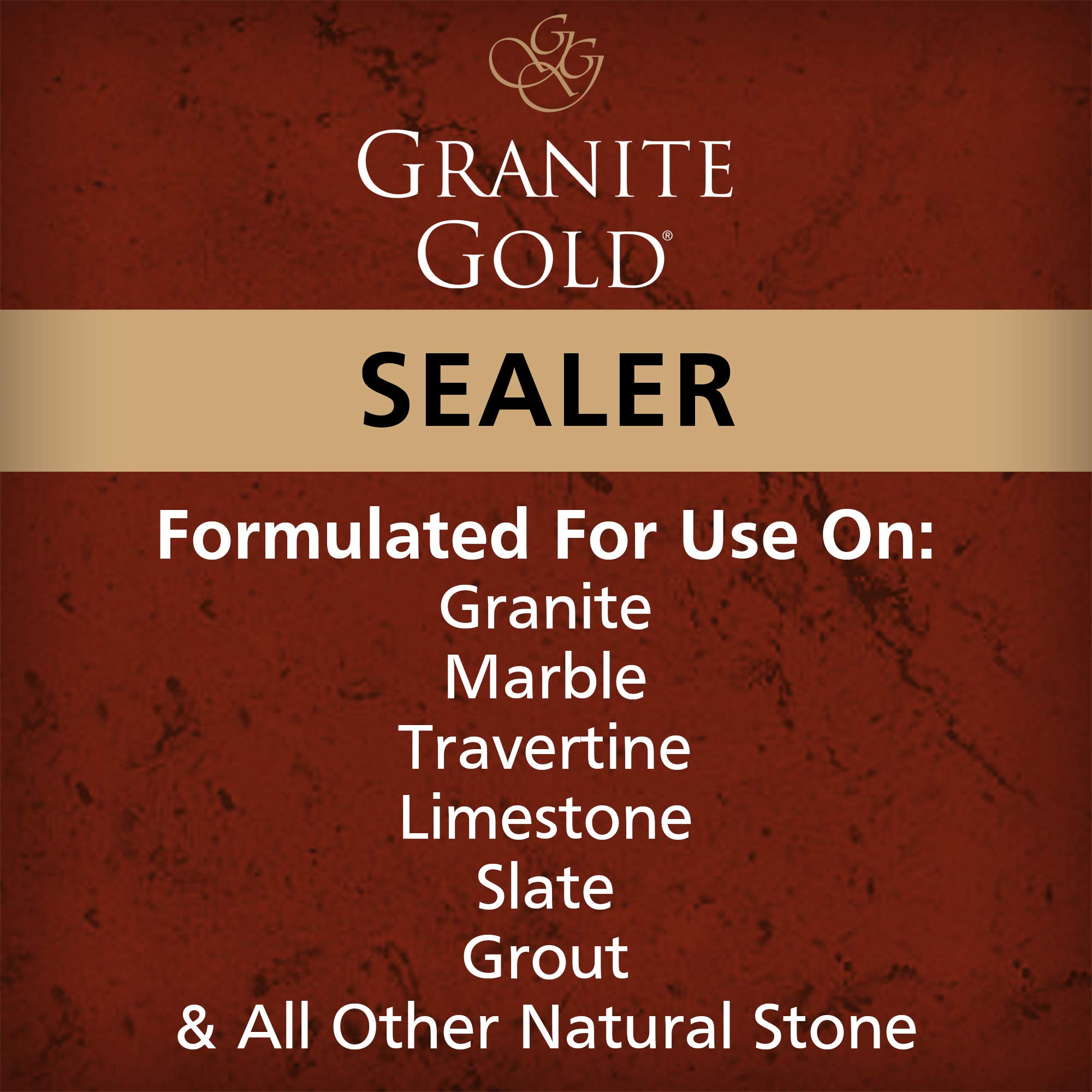 Granite Gold in a kitchen setting demonstrating protection for food-prep surfaces