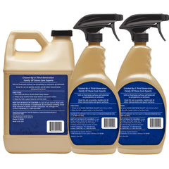 Granite Gold spray bottle nozzle close-up highlighting precise application