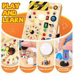 Grarain back with alpha-numeric chart supporting early literacy