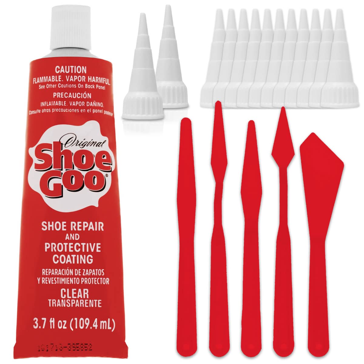 GRAS Art Bundles front packaging showing Shoe Goo kit and tools for durable repairs