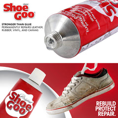 GRAS Art Bundles close-up of 3.7oz Shoe Goo tube highlighting the clear adhesive tip