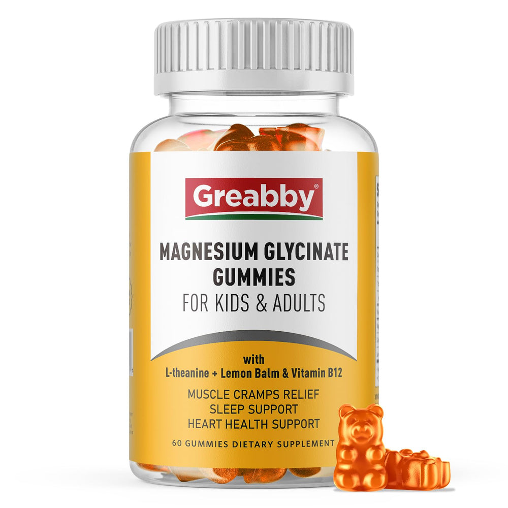 GREABBY front packaging showing jar and label with product benefit