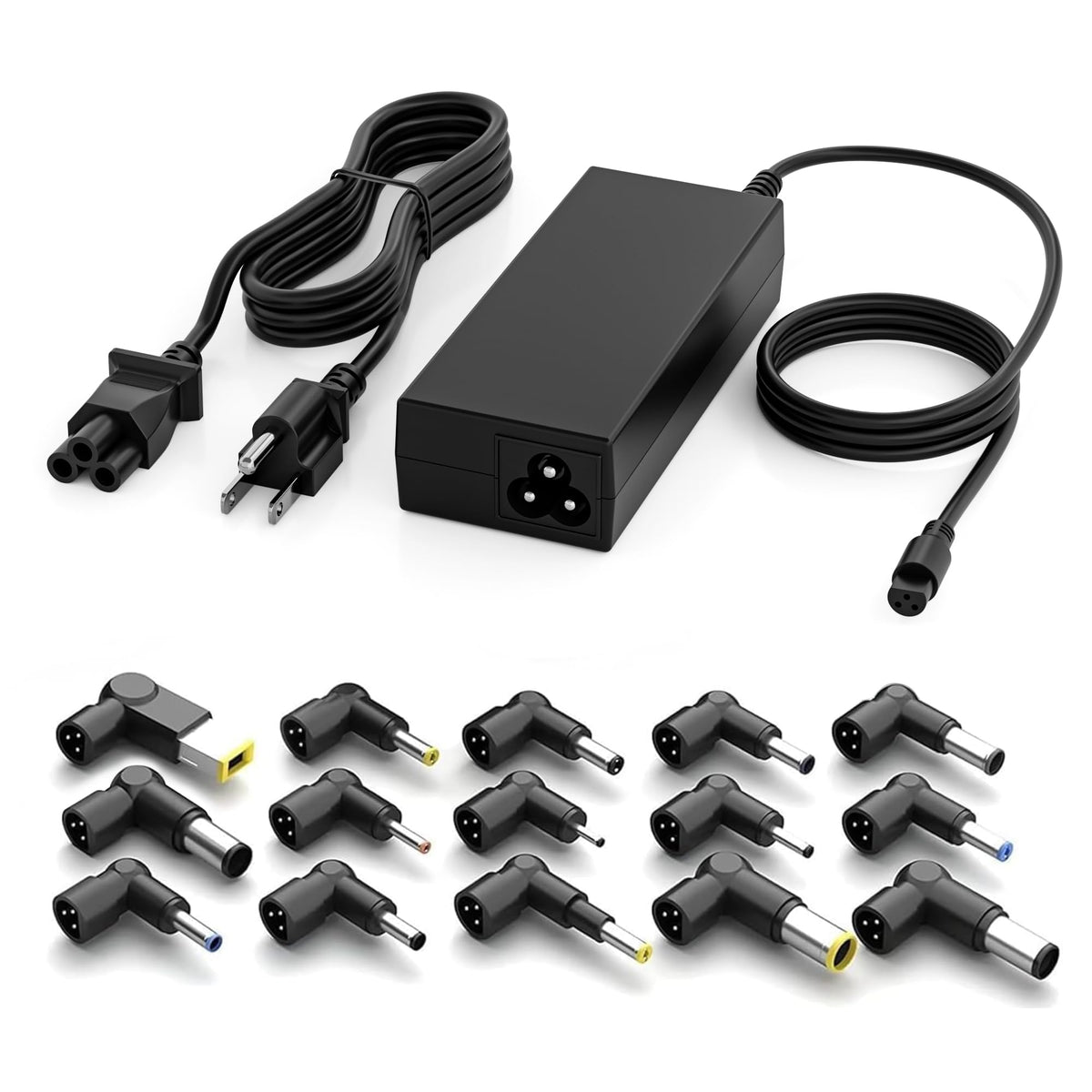 GreBed front view of adapter showing compact design and universal tip port for convenience