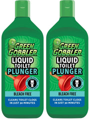 Green Gobbler front label showing pre-dosed bottles and benefits