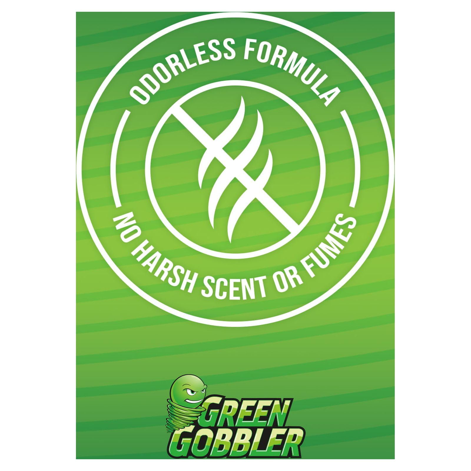 Green Gobbler bottle in bathroom lifestyle scene showing practical home use