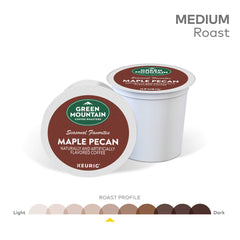 Green Mountain Coffee Roasters ground coffee texture with maple pecan aroma for flavorful brewing