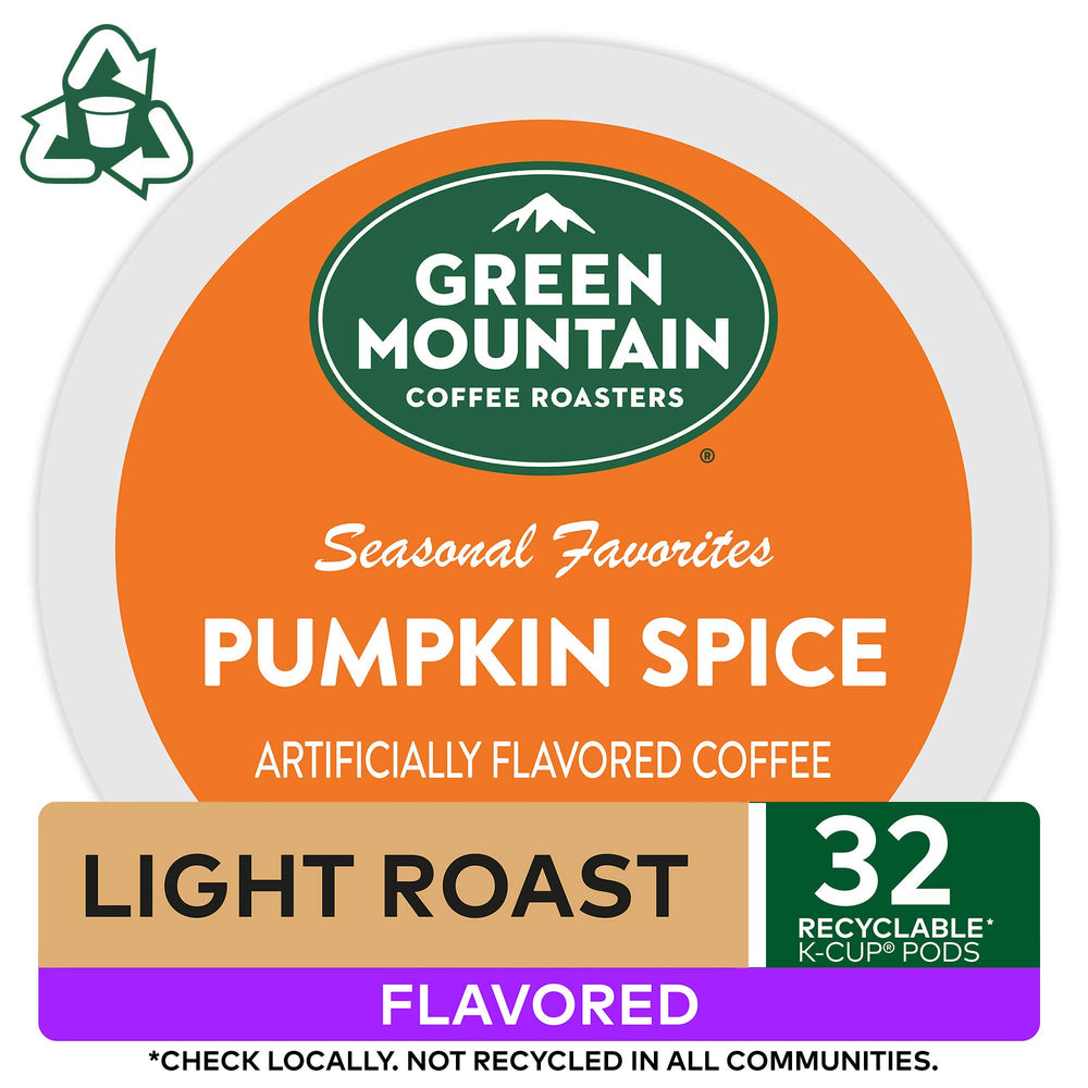 Green Mountain Coffee Roasters close-up K-Cup pod showing pod detail and brewing reliability