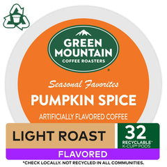 Green Mountain Coffee Roasters close-up K-Cup pod showing pod detail and brewing reliability
