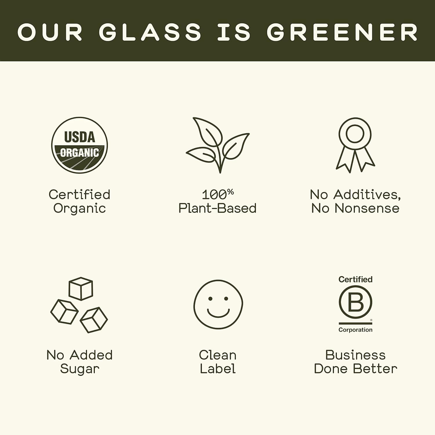 Greenhouse Juice Co. bottle poured into glass of water, shows dilution option for longer tonic
