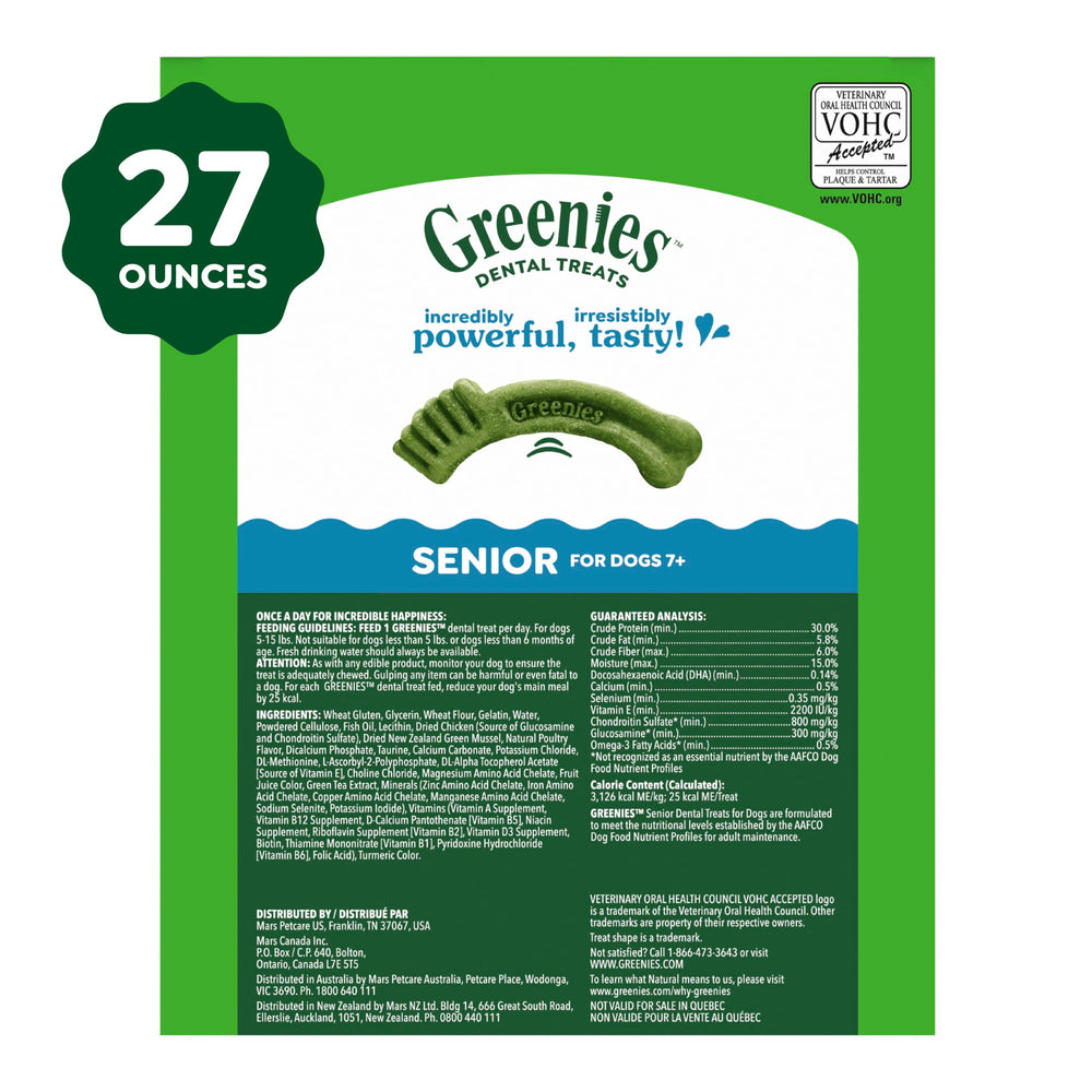 Greenies card with veterinarian recommendation supporting oral care use