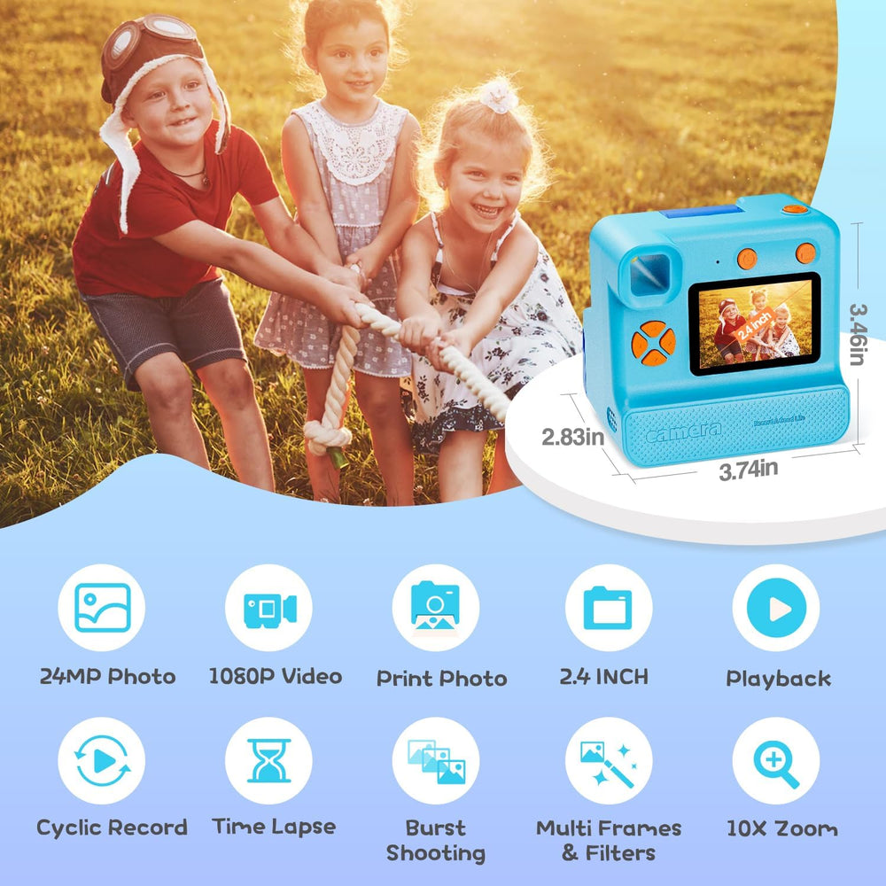 GREENKINDER close-up of 180-degree rotating lens, enables simple selfie framing