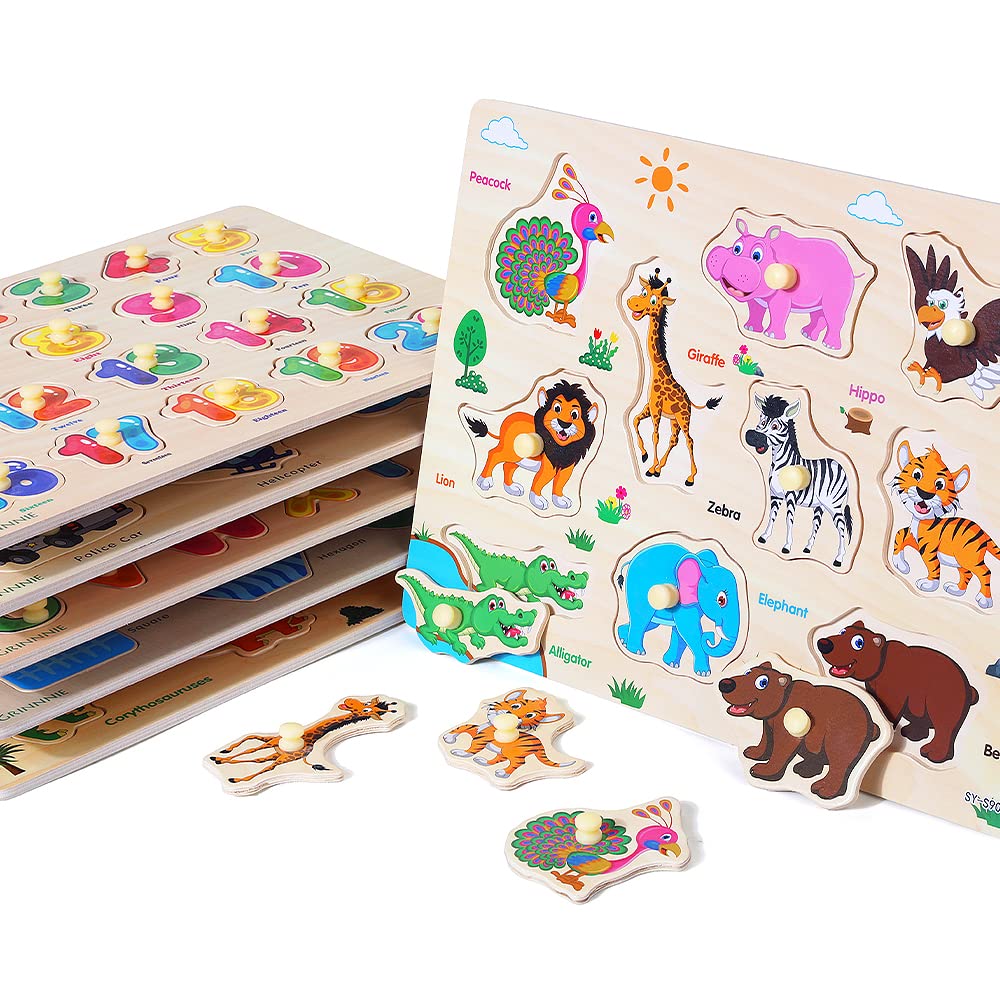 GRINNNIE puzzle set in playroom setting encouraging independent learning and tidy storage