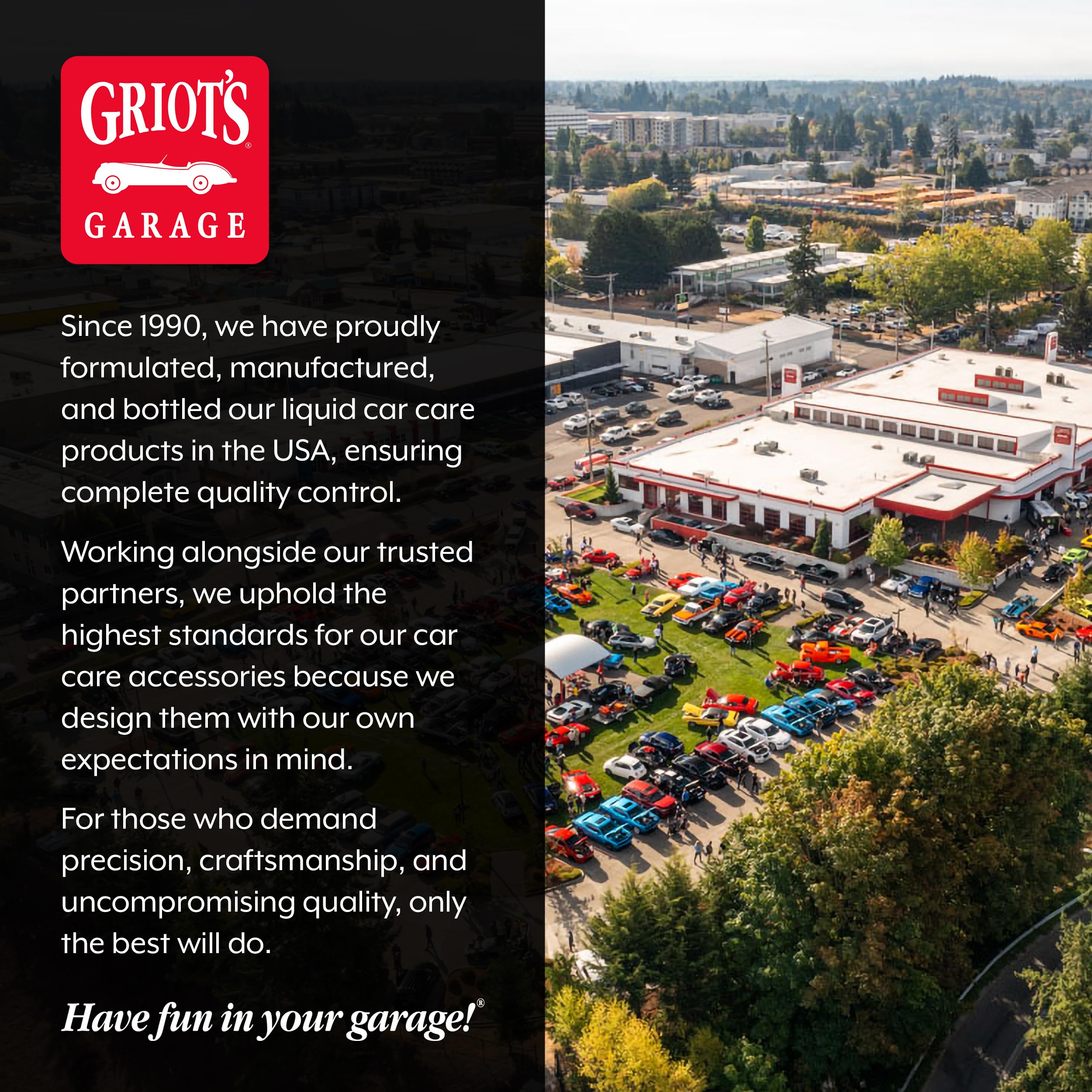 Griot's Garage Speed Shine in lifestyle scene for fast on-the-go detailing