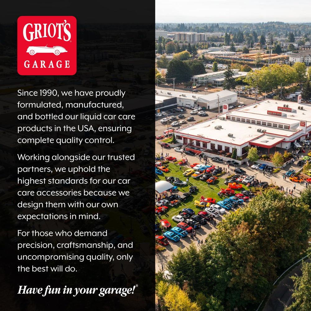 Griot's Garage Speed Shine in lifestyle scene for fast on-the-go detailing