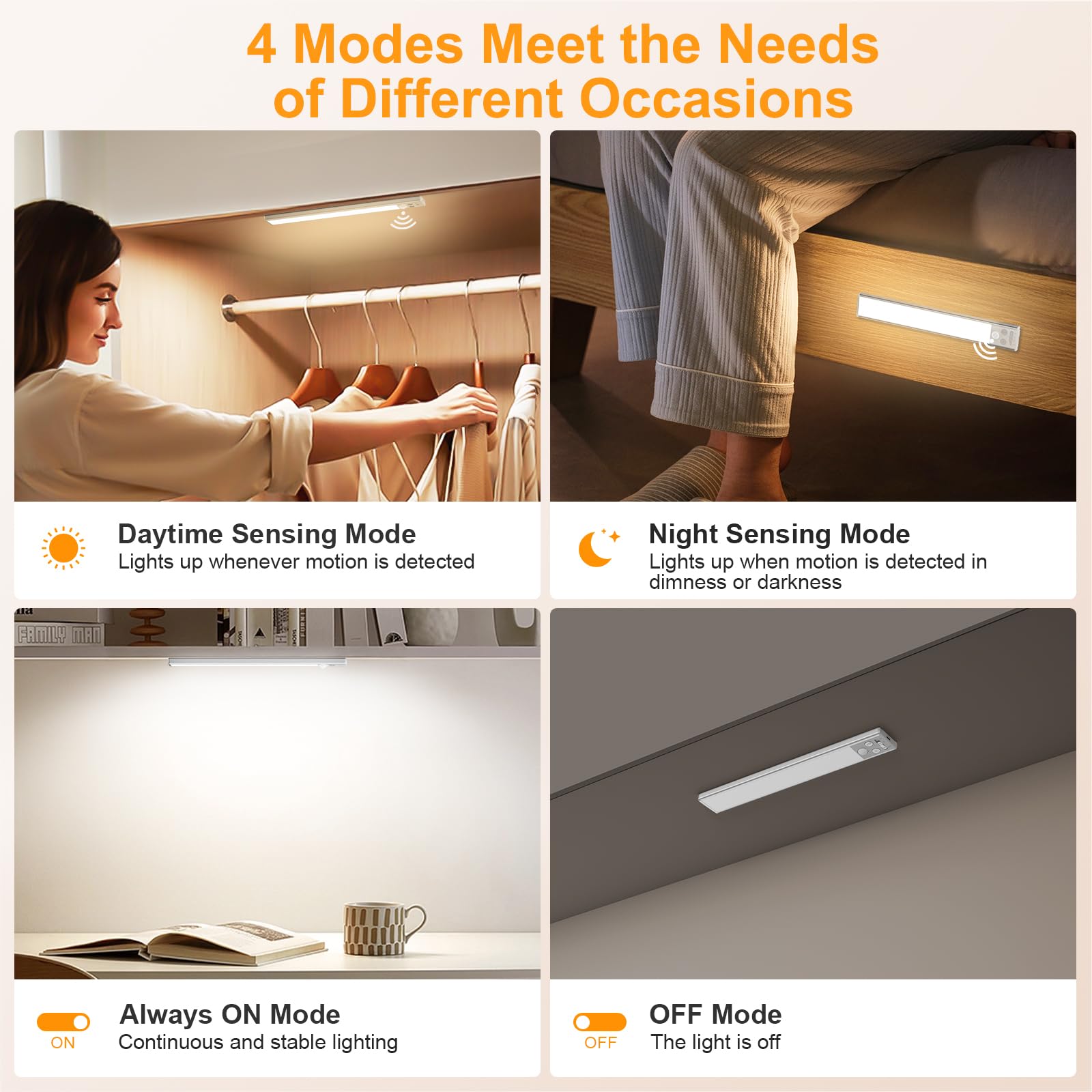 Gritin along stairway with motion activation showing safe, hands-free pathway illumination