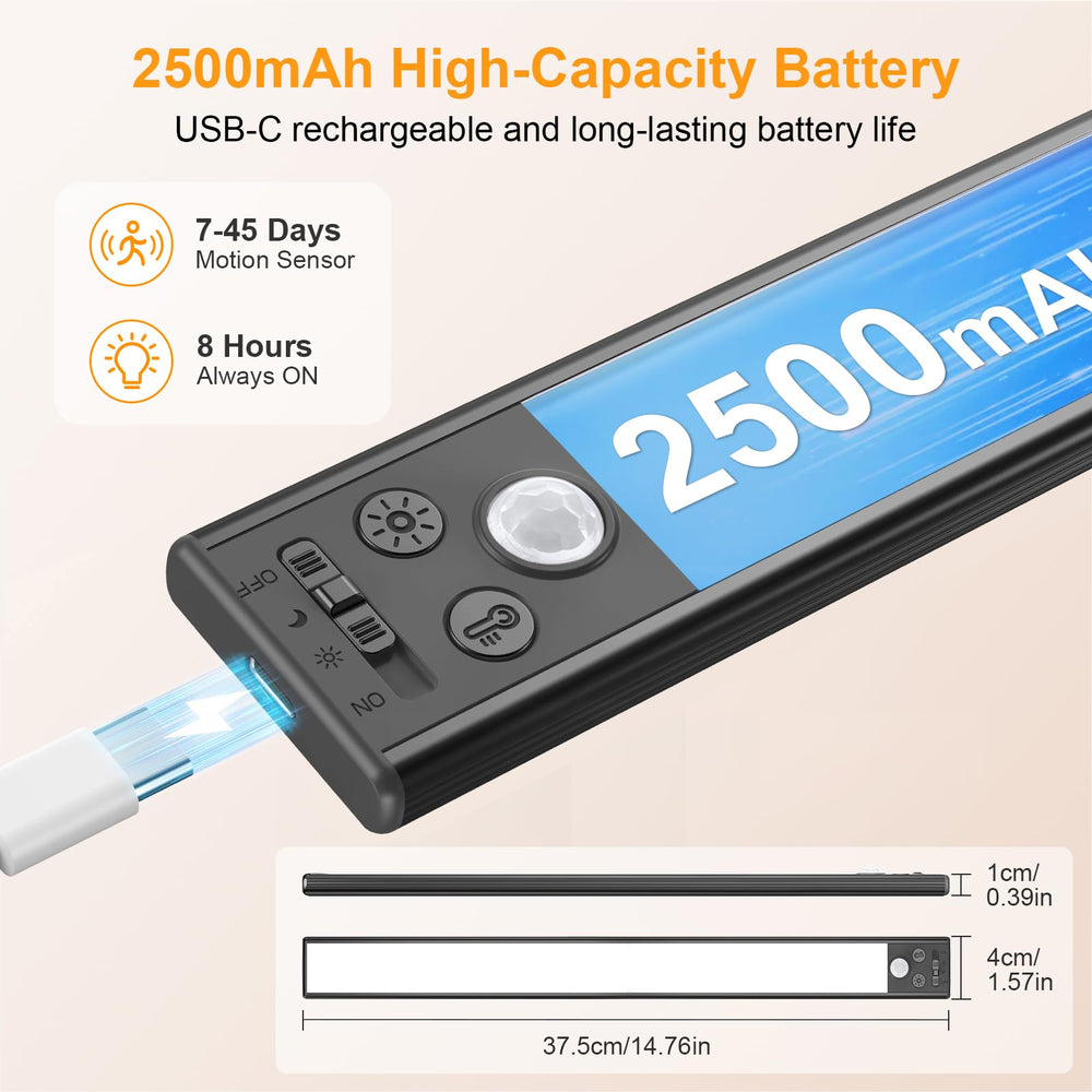Gritin USB-C charging with two cables included for convenient simultaneous recharging