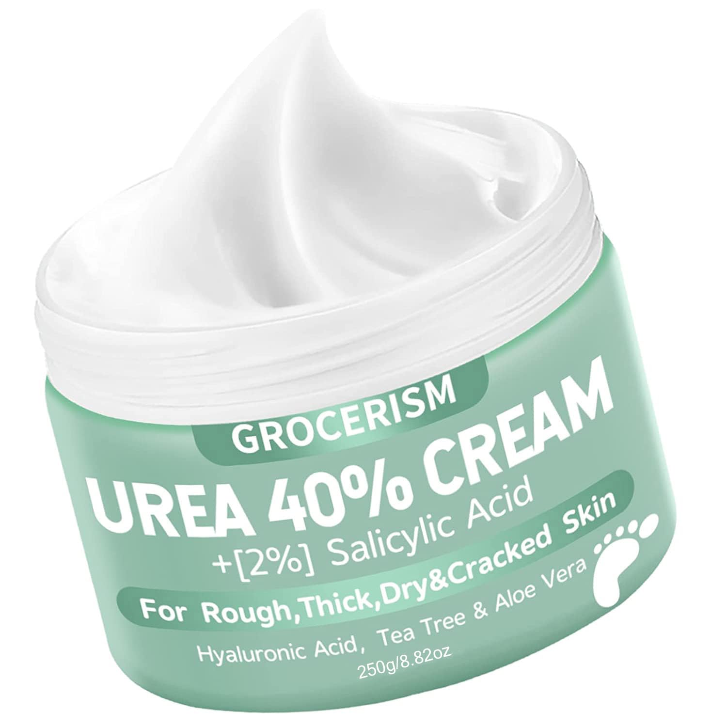 Grocerism jar front view showing label and size for clear identification and trust