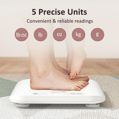 GROWNSY display panel with touchscreen buttons for easy unit selection and quick readings