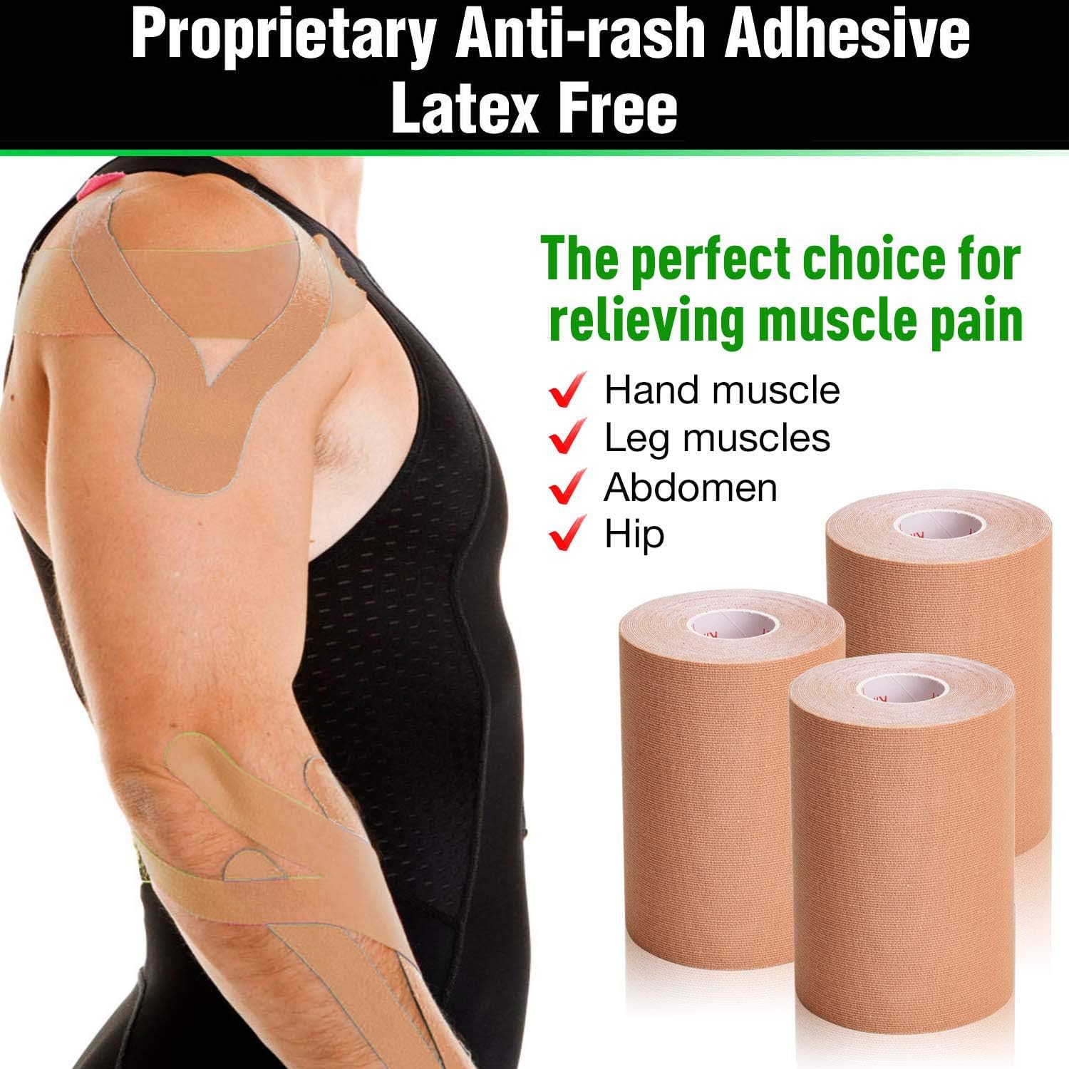 Gsbomzap adhesive wave pattern detail showing breathability and secure grip advantage