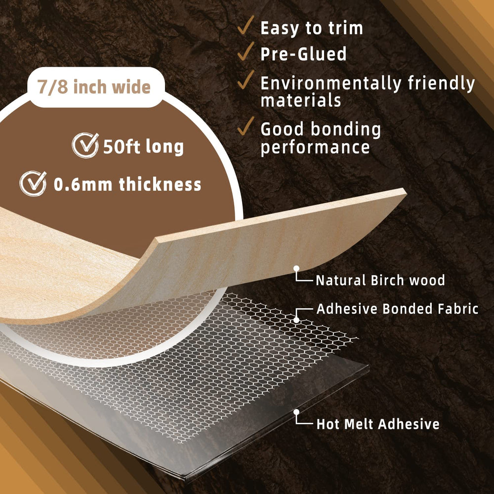 Close-up of GSCIT Club birch veneer grain texture highlighting natural appearance