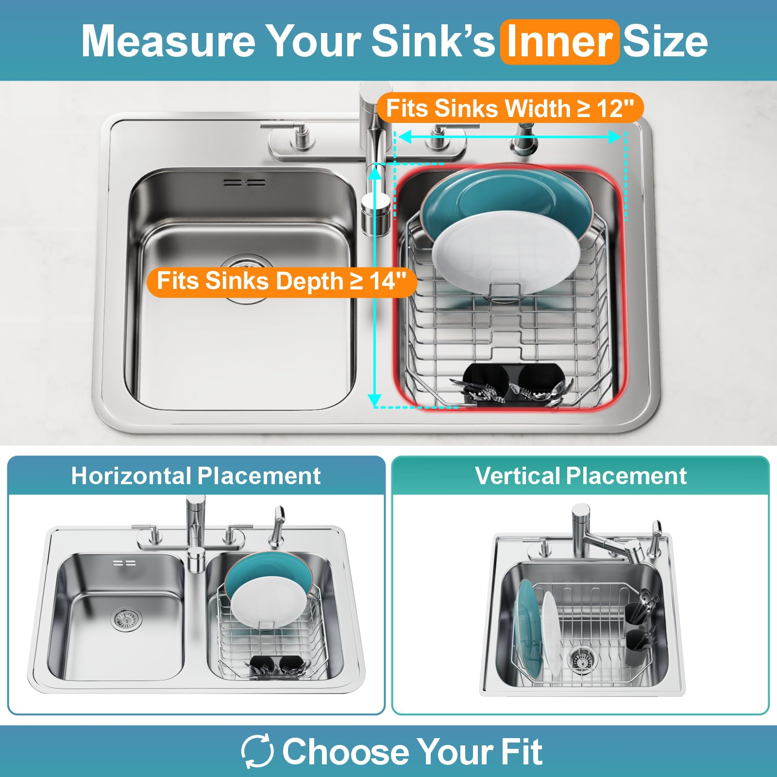 GSlife side tapered profile fitting corner sinks for space-saving benefit
