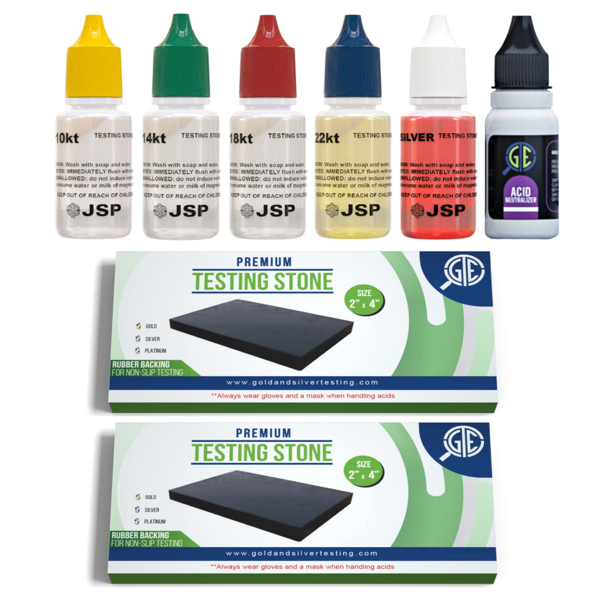 GTE kit front packaging showing full contents and easy identification benefit