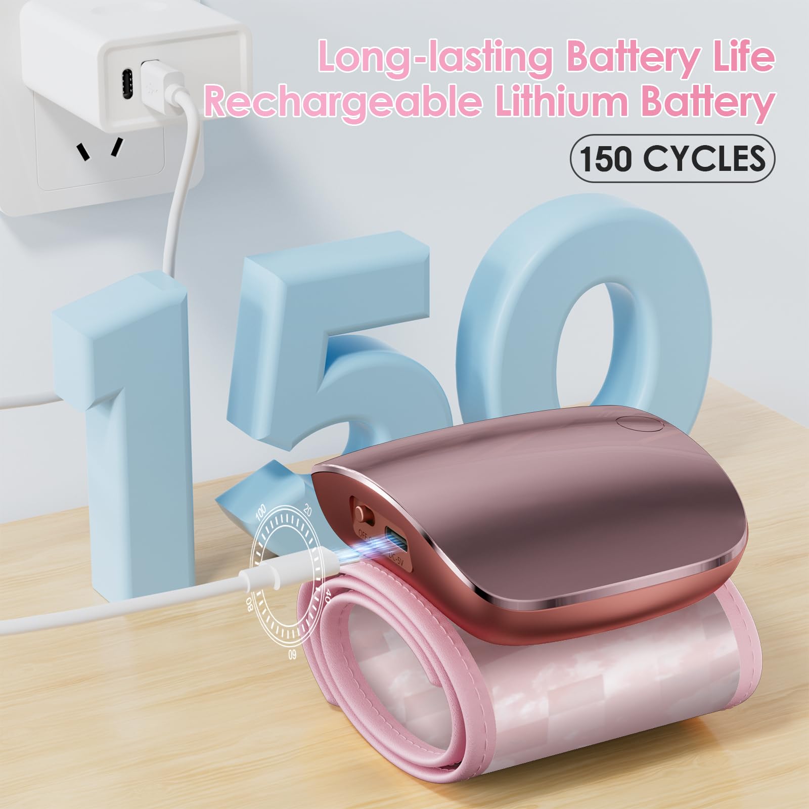 GUAEVER storage case with monitor and cable, convenient travel protection