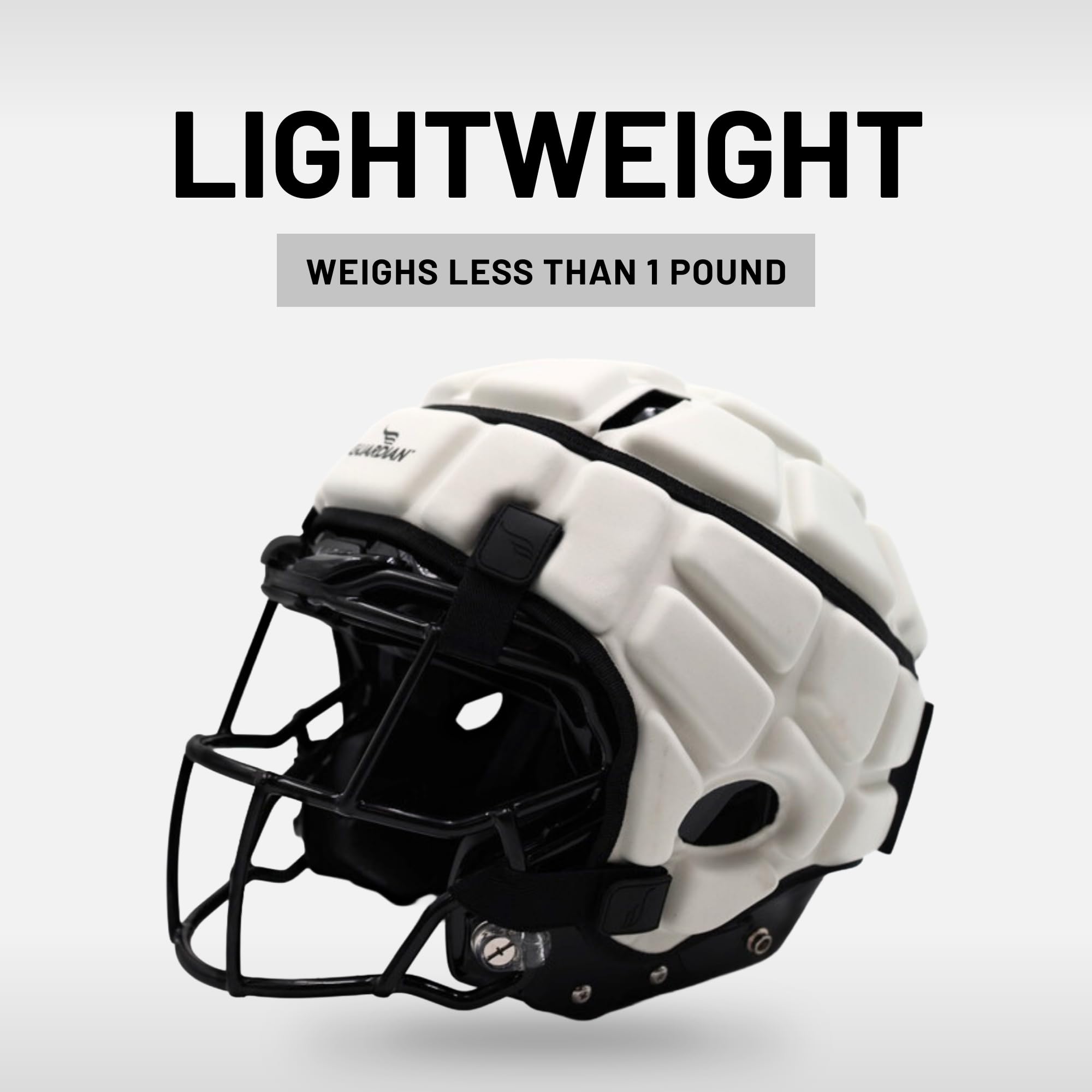 Guardian cap fitted on helmet side profile illustrating fit and protection