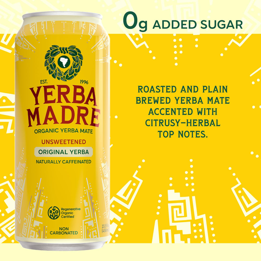 Guayaki close-up of yerba mate leaves showing natural texture