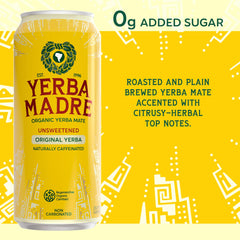 Guayaki close-up of yerba mate leaves showing natural texture
