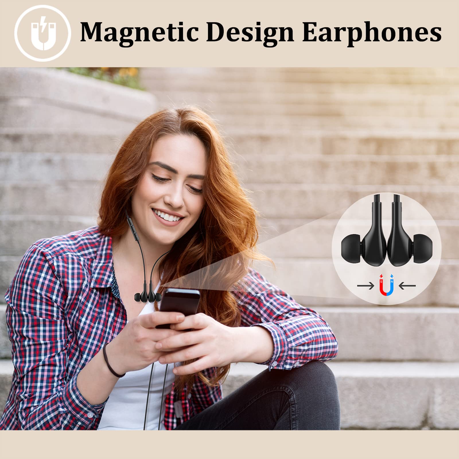 Guguearth earbud close-up showing soft tip texture for comfortable fit