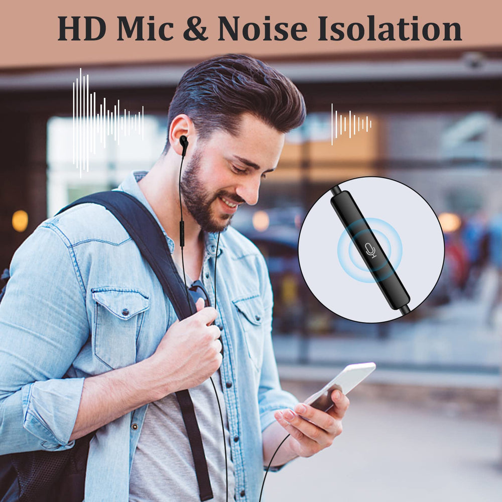 Guguearth inline remote and microphone for easy calls and volume control