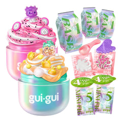 Gui Gui front packaging showing both Gloss and Crunch bundle, enticing collection display