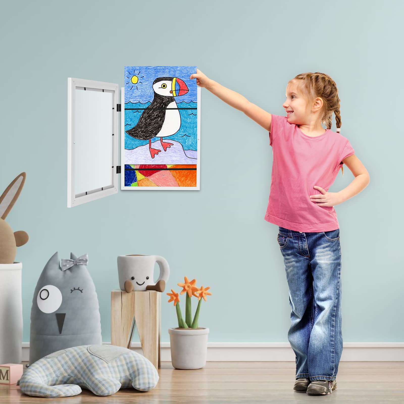 GULETHUN frame in children's room benefit stylishly showcases artwork