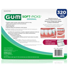 GUM tapered pick tip illustrating easy entry into narrow gaps