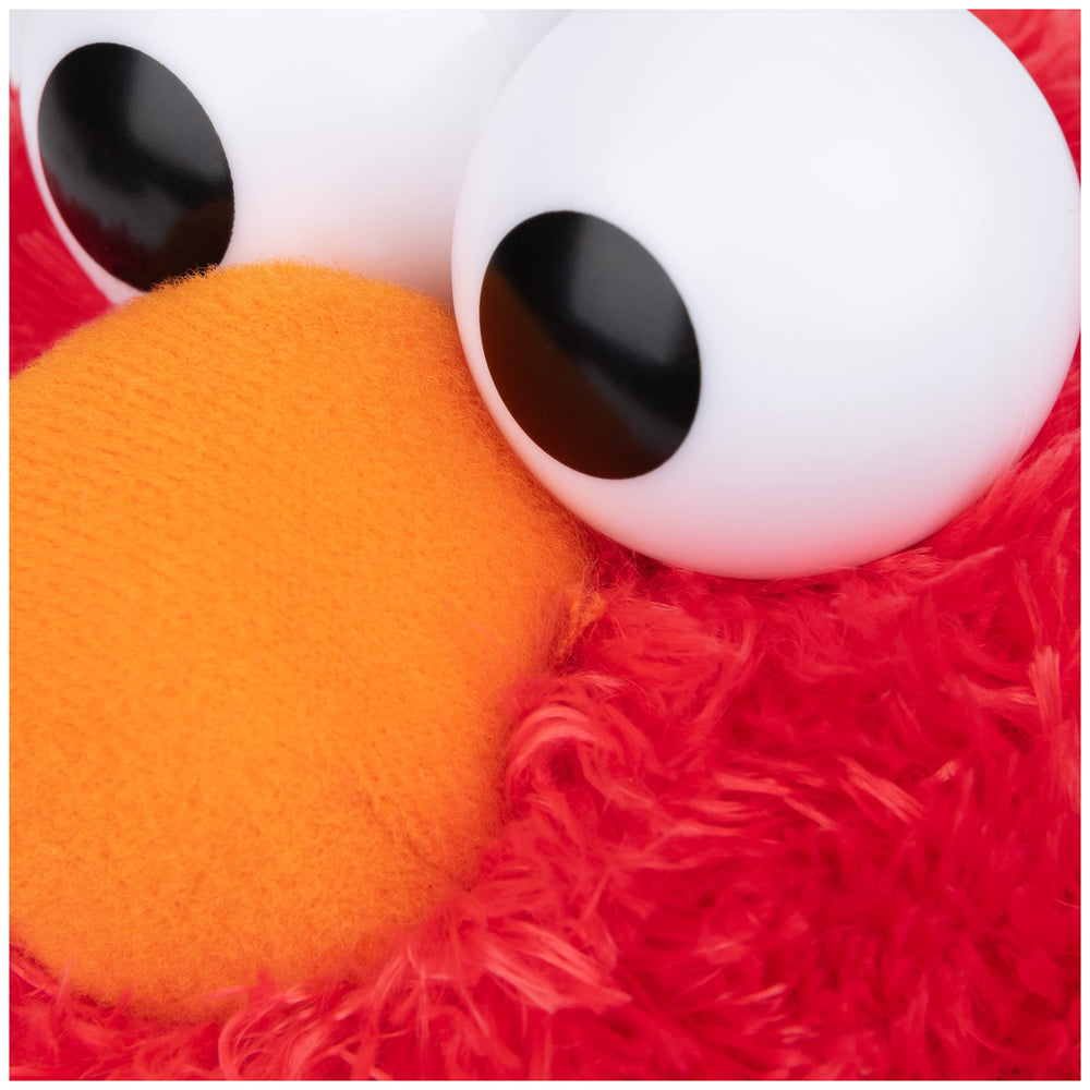 GUND Elmo back and seams illustrating durable construction