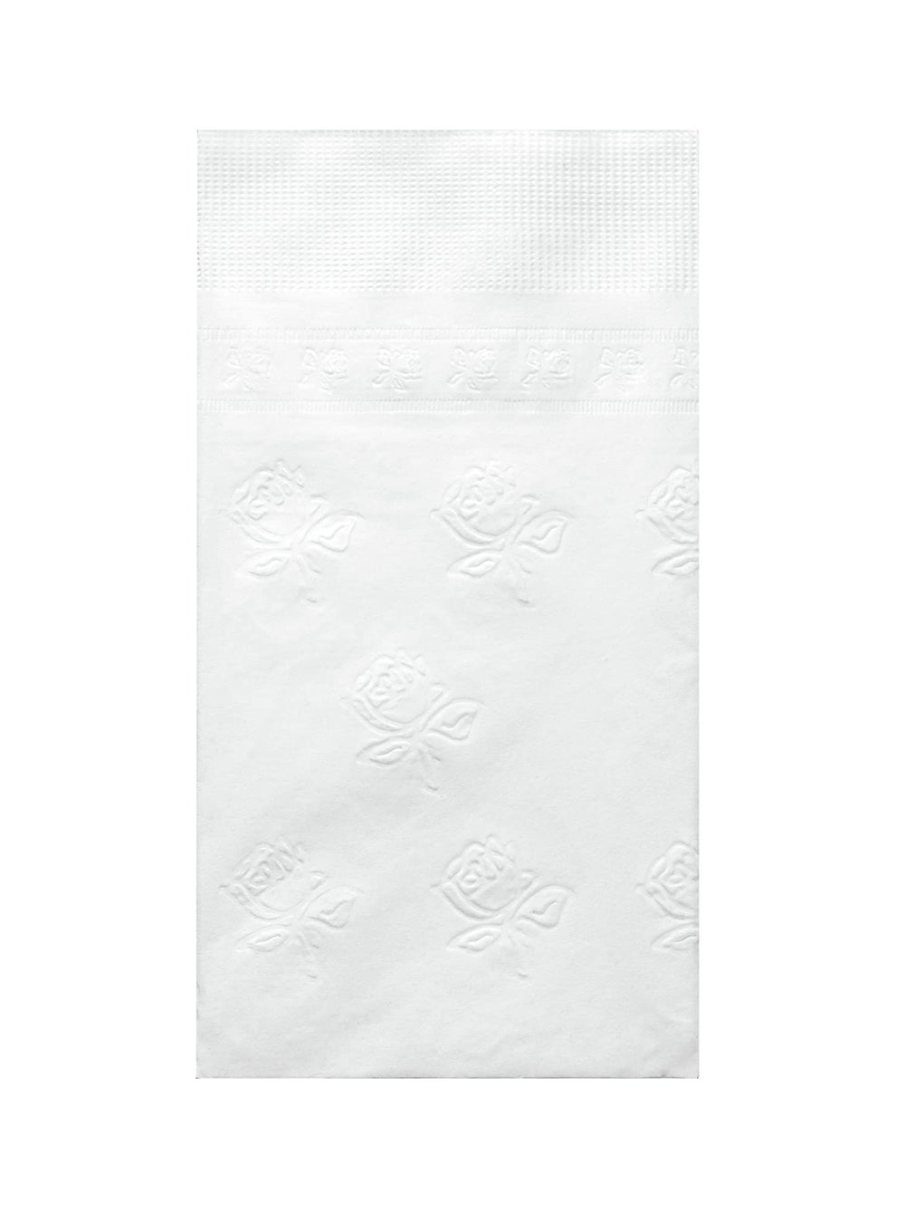 GUSTO unfolded napkin flat displaying full 15x17 inch coverage advantage