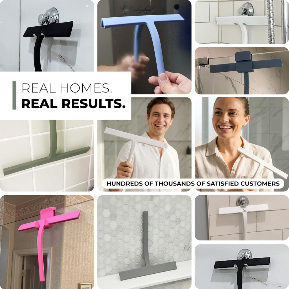 GÜTEWERK matte black finish blending with modern bathroom decor