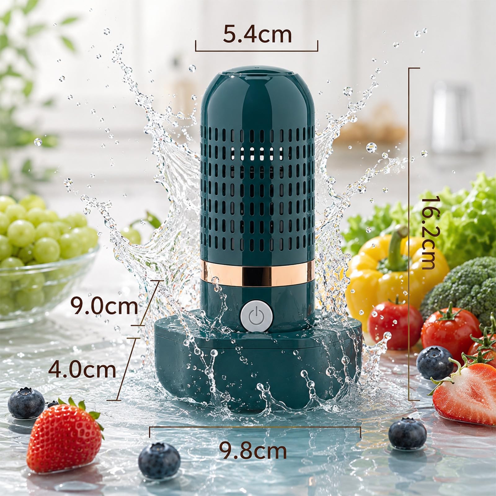 Gvblov Purepod with top cover removed illustrating easy-to-clean detachable lid