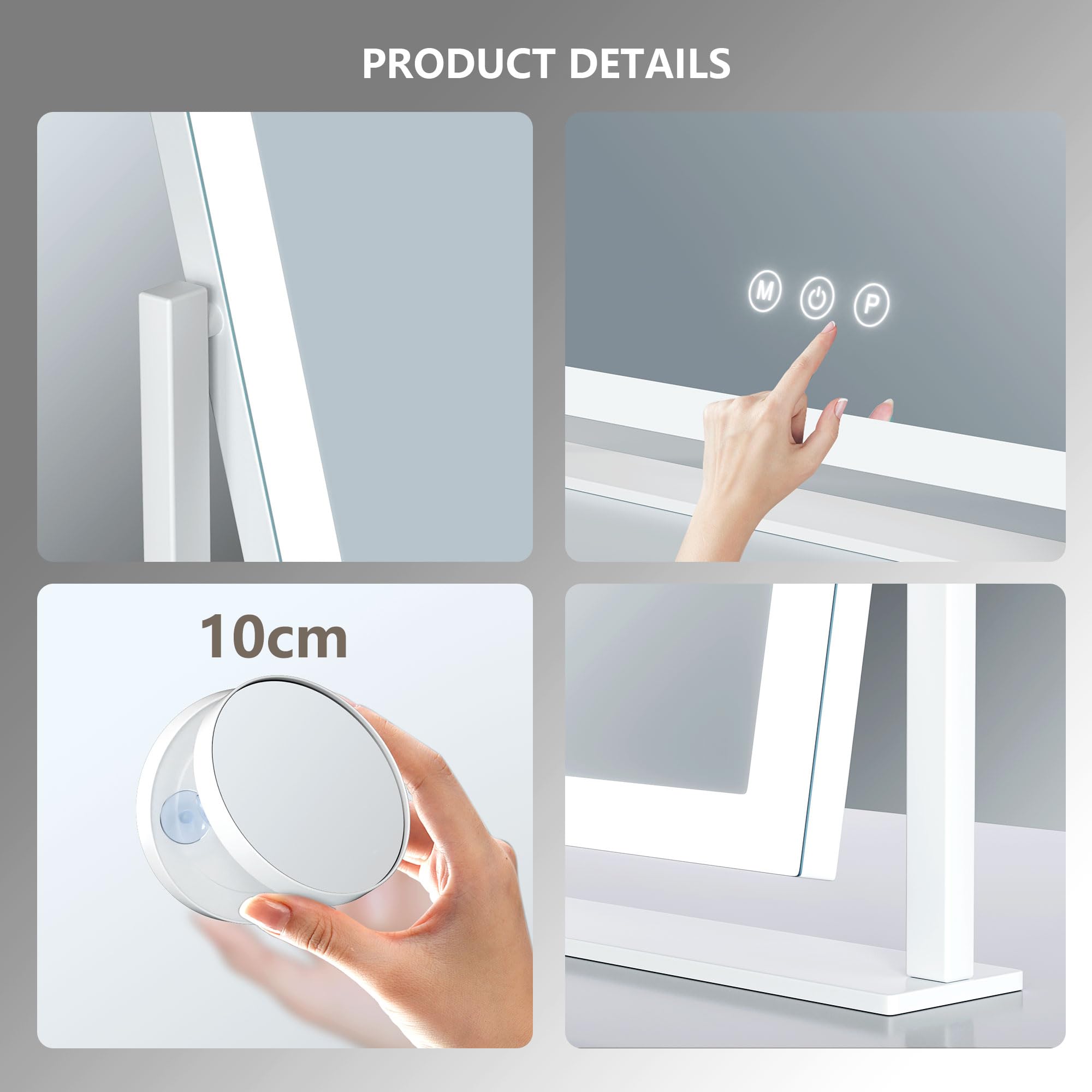 Gvnkvn aluminum-alloy frame detail for sturdy, professional support