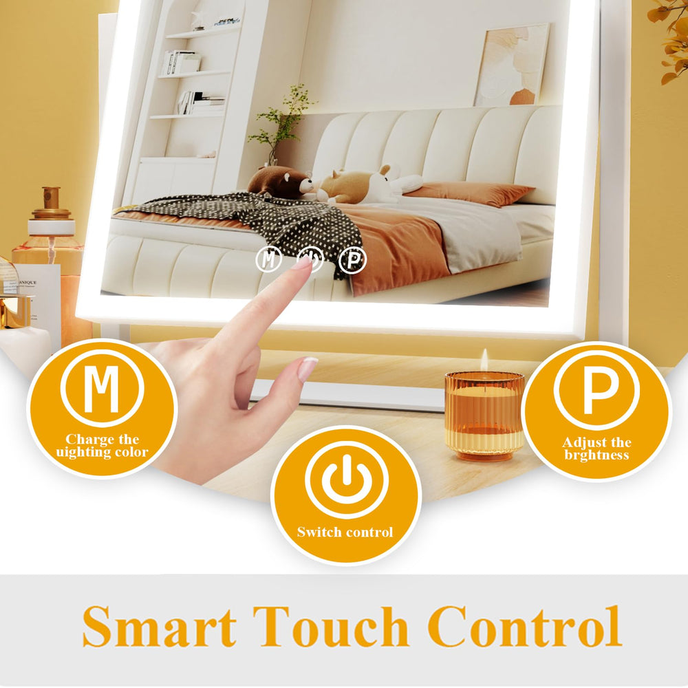 Gvnkvn touch controls with memory function for easy brightness setting