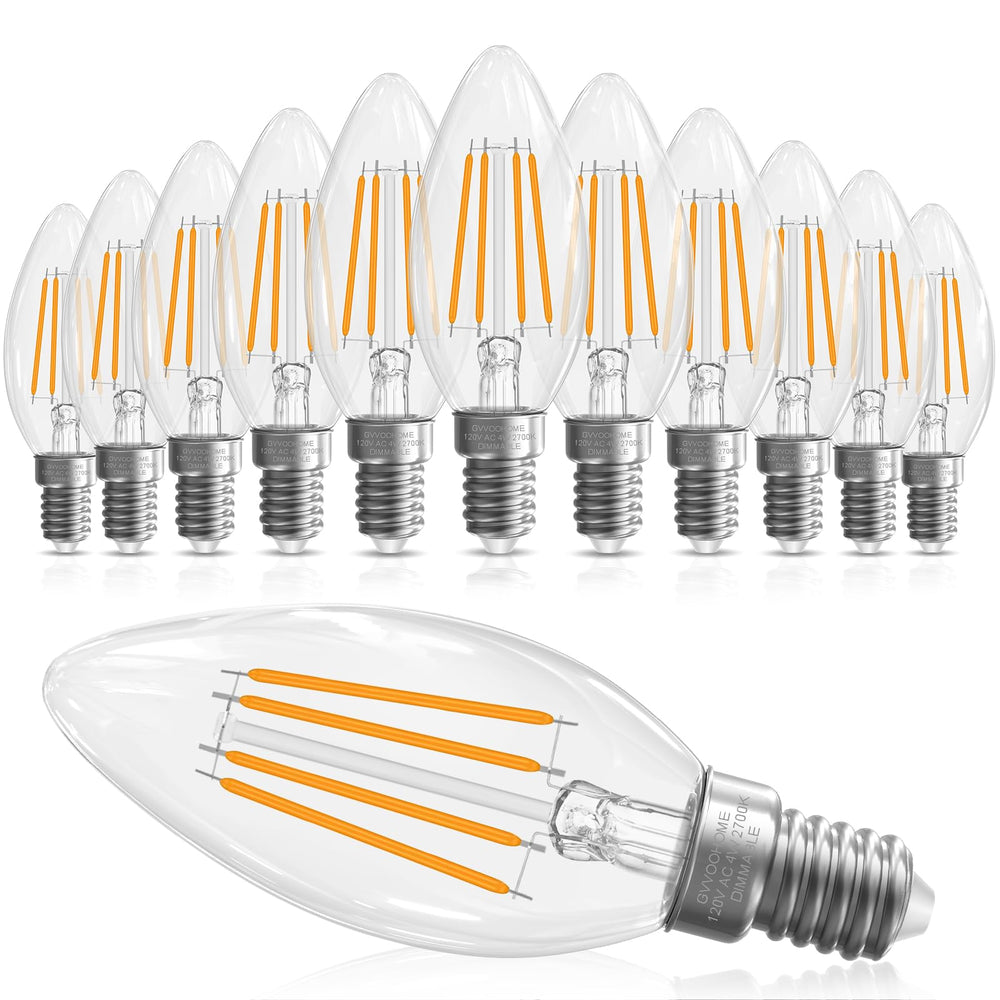 GvvooHome front packaging showing E12 bulbs and benefits