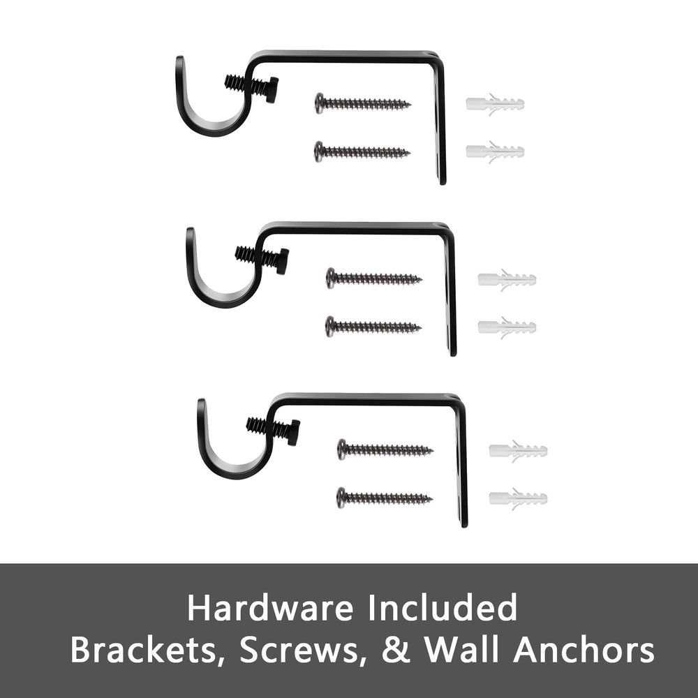 GXOACKJ middle bracket supporting curtains to illustrate added strength and stability