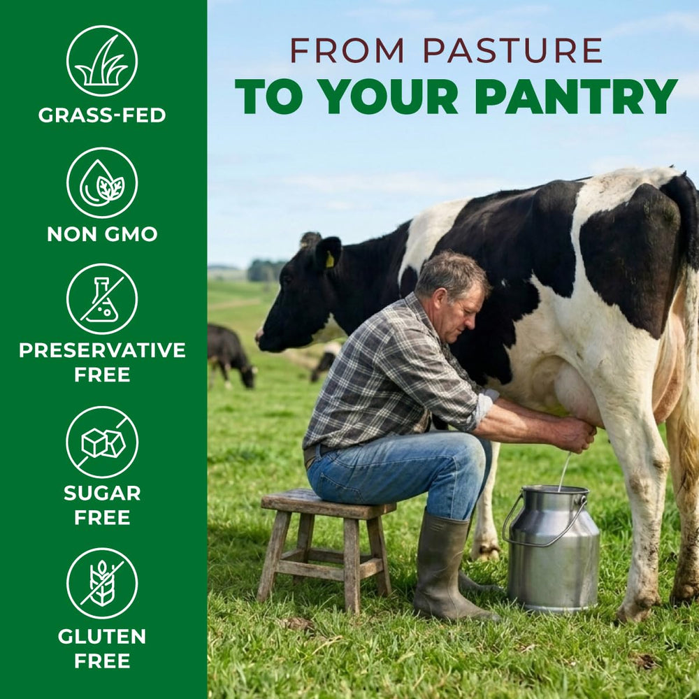 Gya Tea Co powder texture close-up showing fine granules