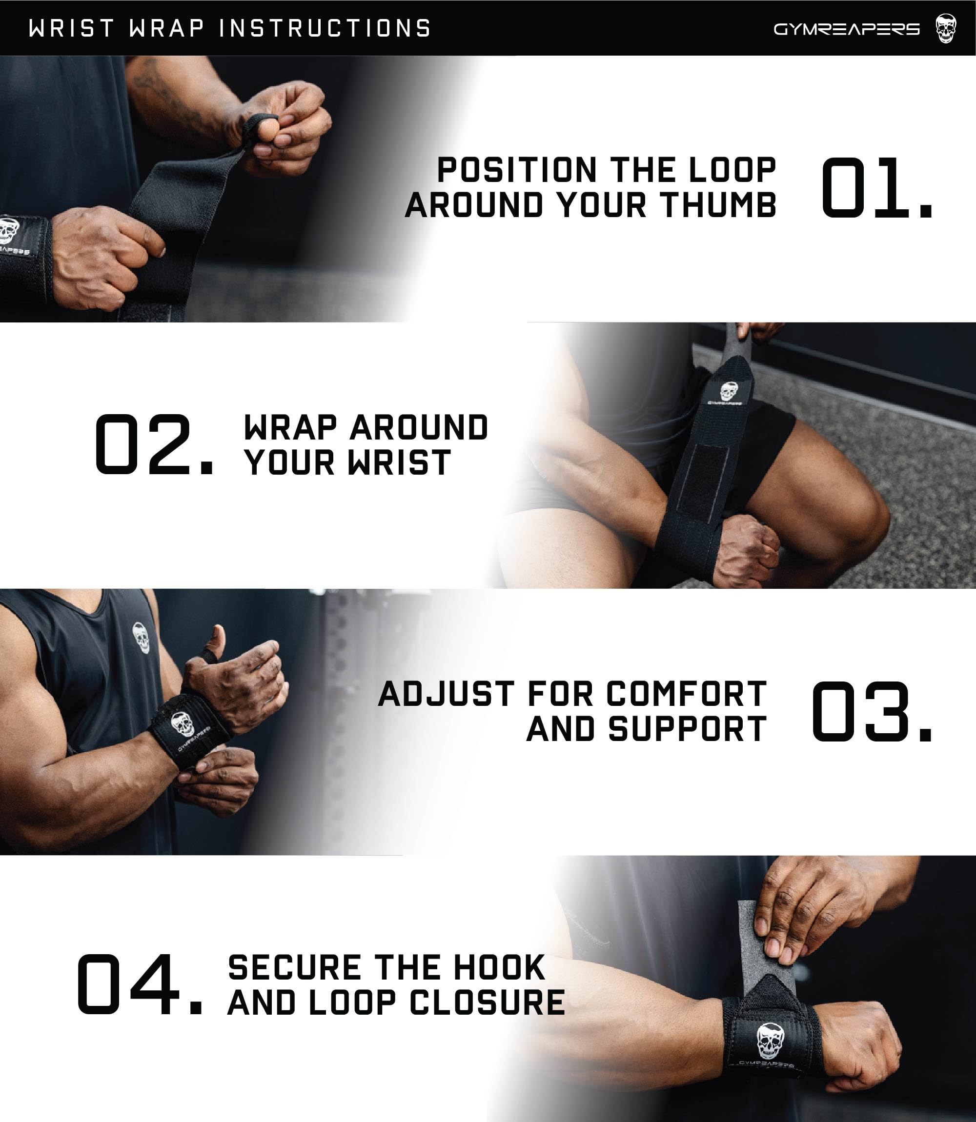 Gymreapers wraps folded in a gym bag indicating portability and everyday use
