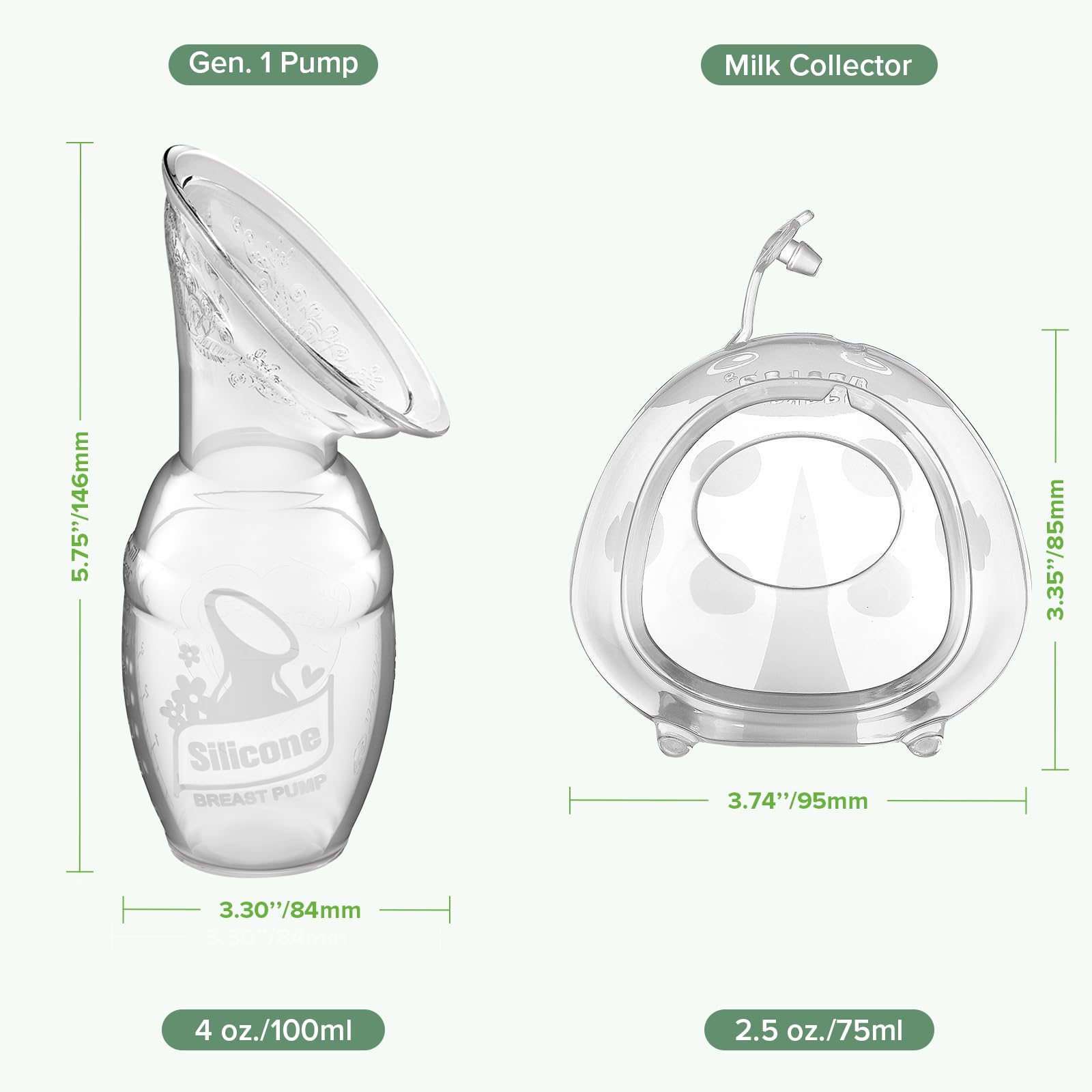 haakaa set inside diaper bag showing travel-ready convenience