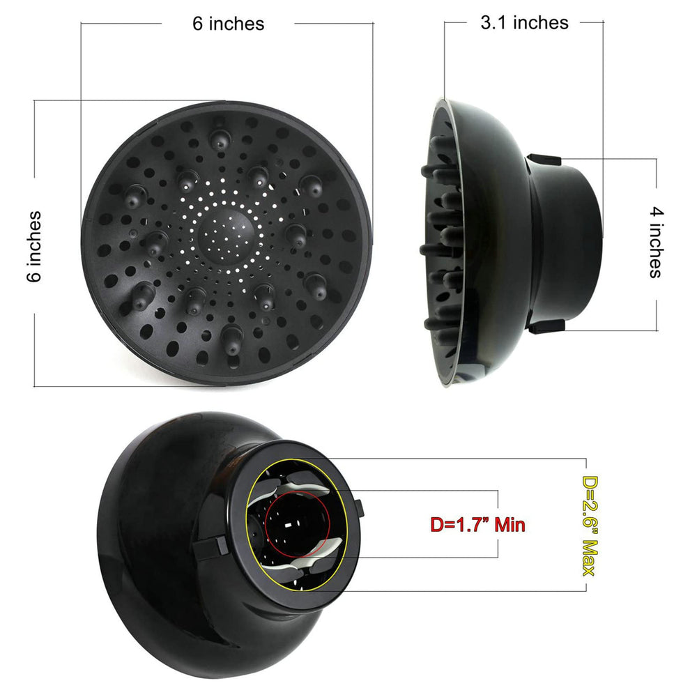 Hairizone on bathroom counter highlighting sleek finish and durability