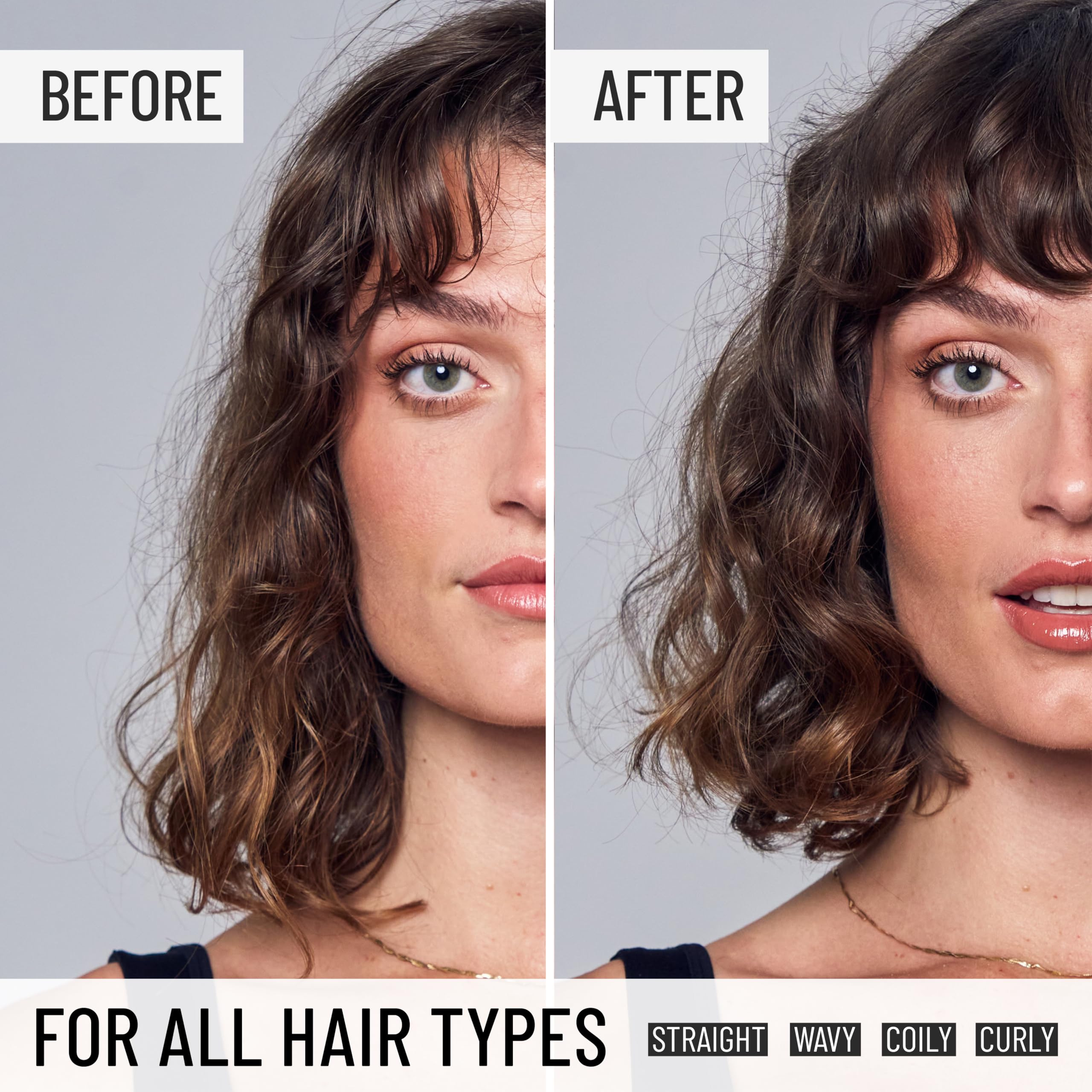 Hairstory New Wash being applied to wet hair showing coverage and improved manageability